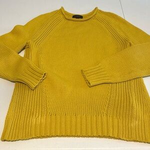 J.Crew Sweater Women’s Size XS Cream Cable-Knit Chunky Preppy Classic Pullover